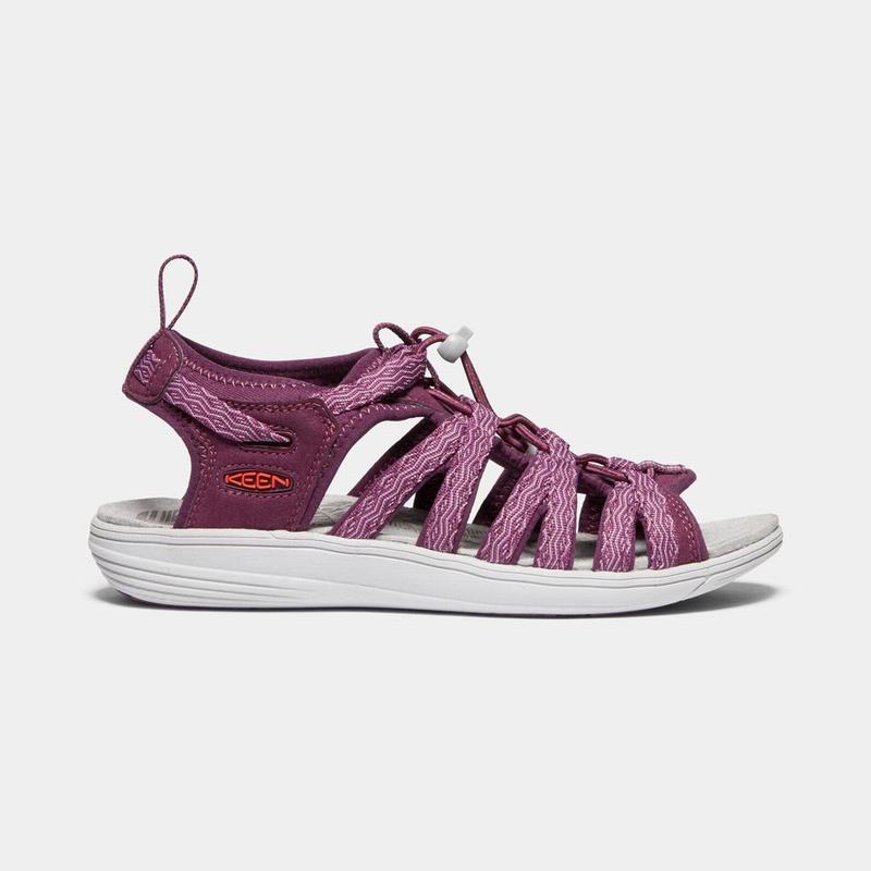 Keen Damaya Lattice Womens Sandals Purple Outlet (8057-MPFVI)